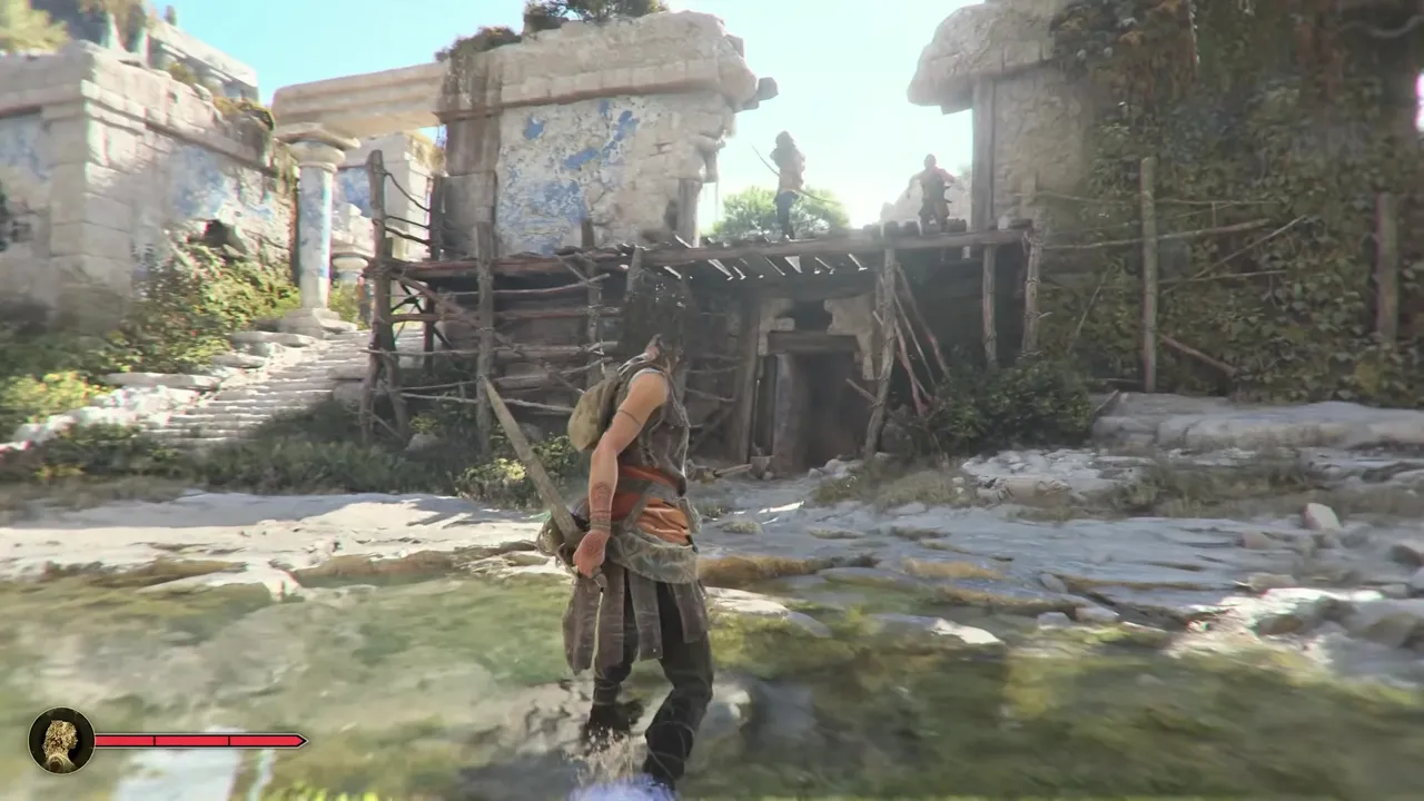 Combat in a Mediterranean village in Resonance